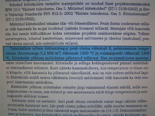 Väljavõte Veski raamatust Ahjutellise minimaalne nõutav kildumistegur on 8.jpg