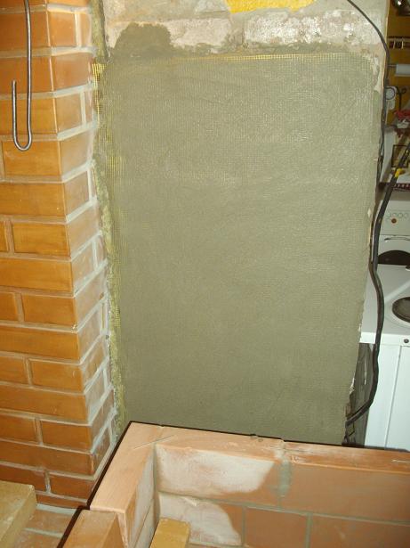 Turvalisuse pärast võrguga krohvitud.