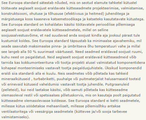 EN 15250 Tahkel kütusel aeglaselt soojust eraldavad kütteseadmed.PNG