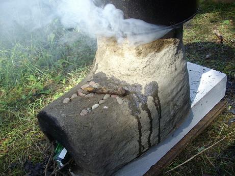 Vesi jookseb larinal.