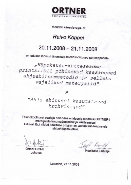 Asjalik koolitus oli.