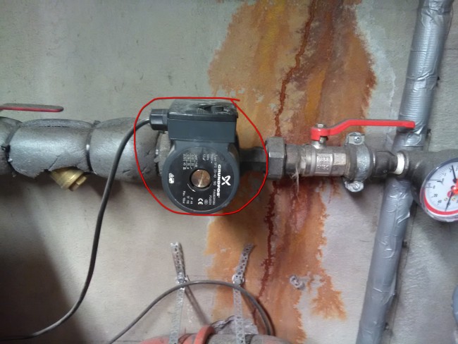 Pump tahab väljavahetamist