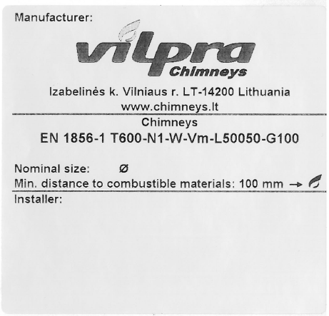VILPRA moodulkorstna andmeplaat vastavalt standardile EVS 812.PNG